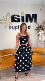 Skirt & Top Polka Dots Set