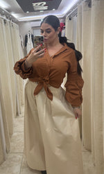 V Neck Long Sleeve Shirt