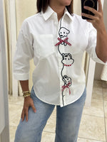 Dog Button Down Shirt