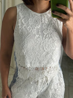 White Top & Pant Set