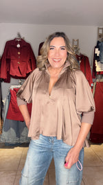 Mock Neck Sleeveless Top