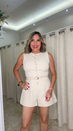 Button Down Romper
