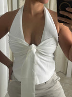 Knot Halter Vest Top