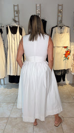 Off White Midi Dress