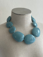 Baby Blue Acrylic Necklace