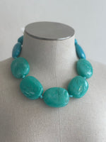 Turquoise & Baby Blue Necklace