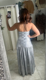 Silver Metalic Dress
