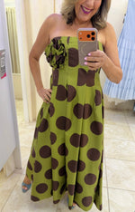 Polka Dots Maxi Dress