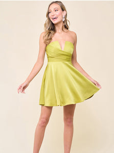 Lime Formal Dress