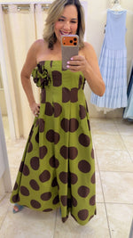 Polka Dots Maxi Dress
