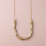 POS - "U" Chips Hematite Medium Necklace
