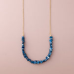 POS - "U" Chips Hematite Medium Necklace