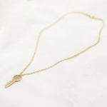 POS - Key Rhinestone Necklace
