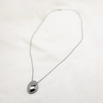 POS - Distorted Oval Pendant Necklace