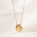 POS - Distorted Oval Pendant Necklace