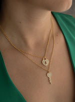 POS - Key Rhinestone Necklace